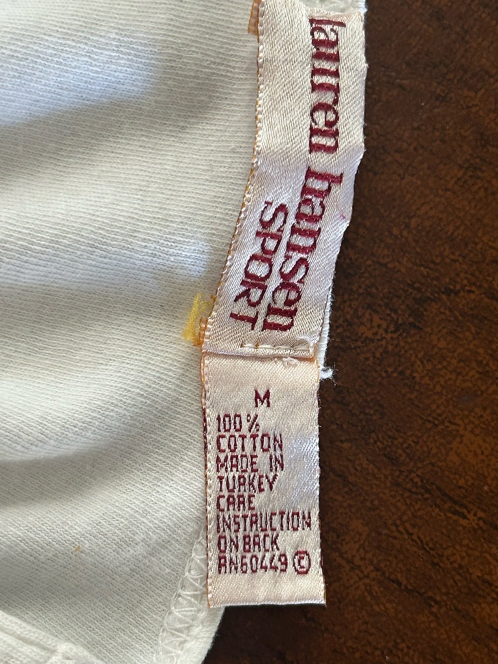 Coastal Lauren Hansen Embroidered Bicycle Graphic Tee Ivory EUC Rare SZ Medium - Picture 7 of 11